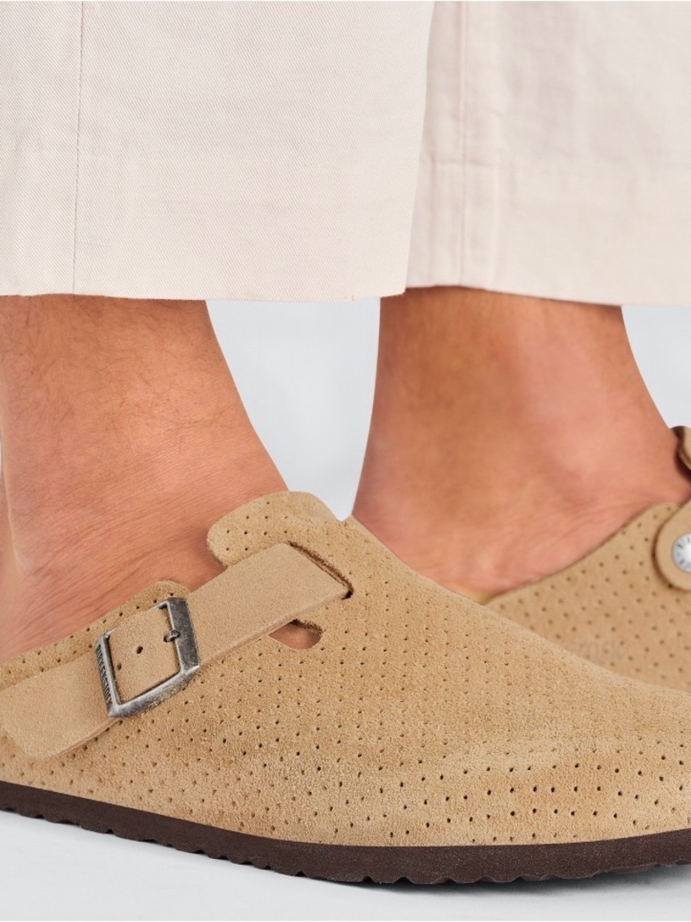 Birkenstock Boston beige suede 7 - Picture 2 of 12